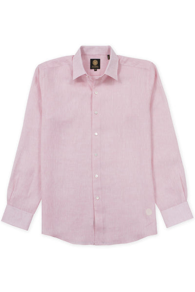 Regular corte formal wear italian linen mens camisas pi–on